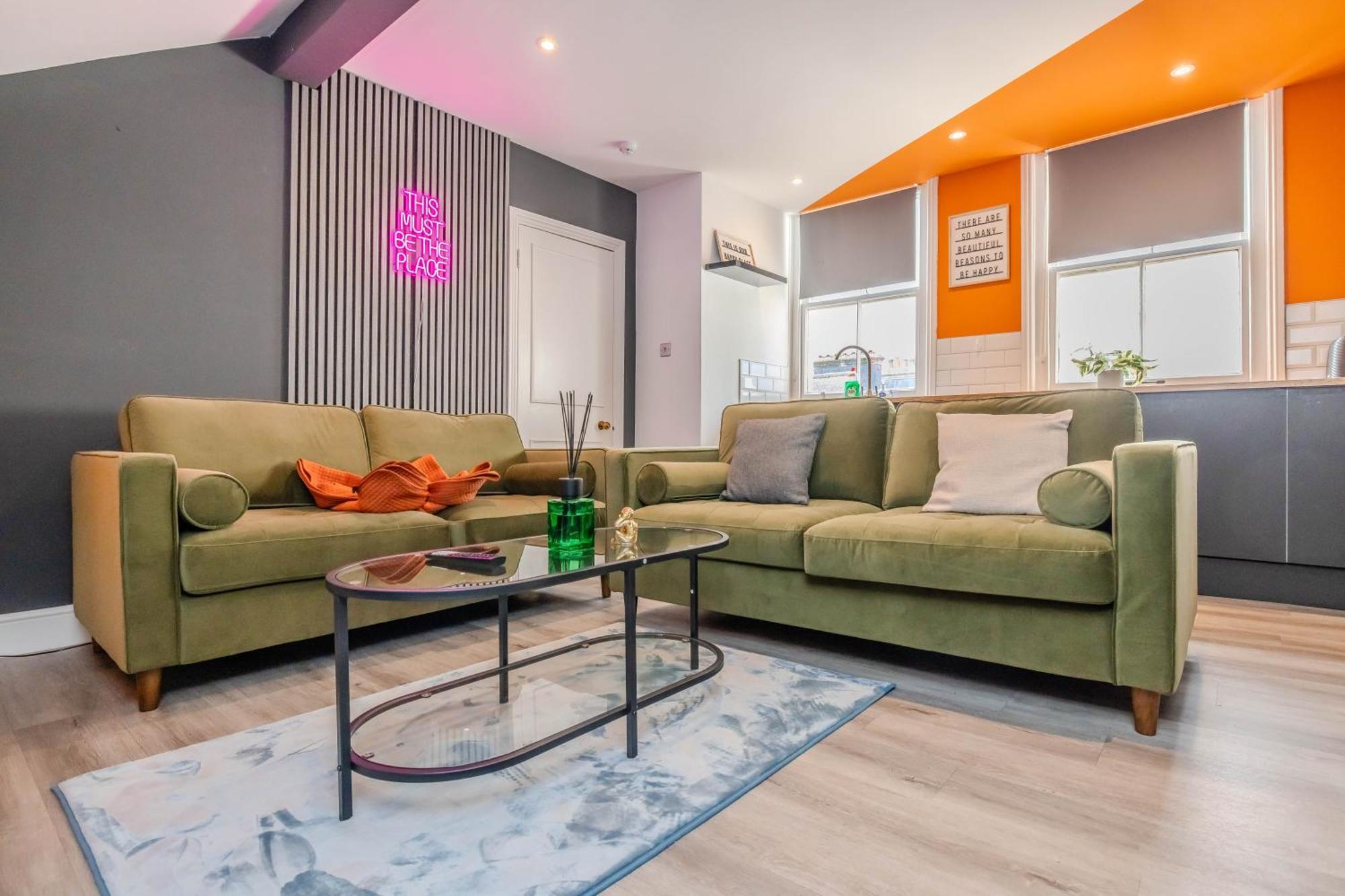 Luxe City Living L 2-Bedroom Flat With Free Parking Brighton Exterior foto