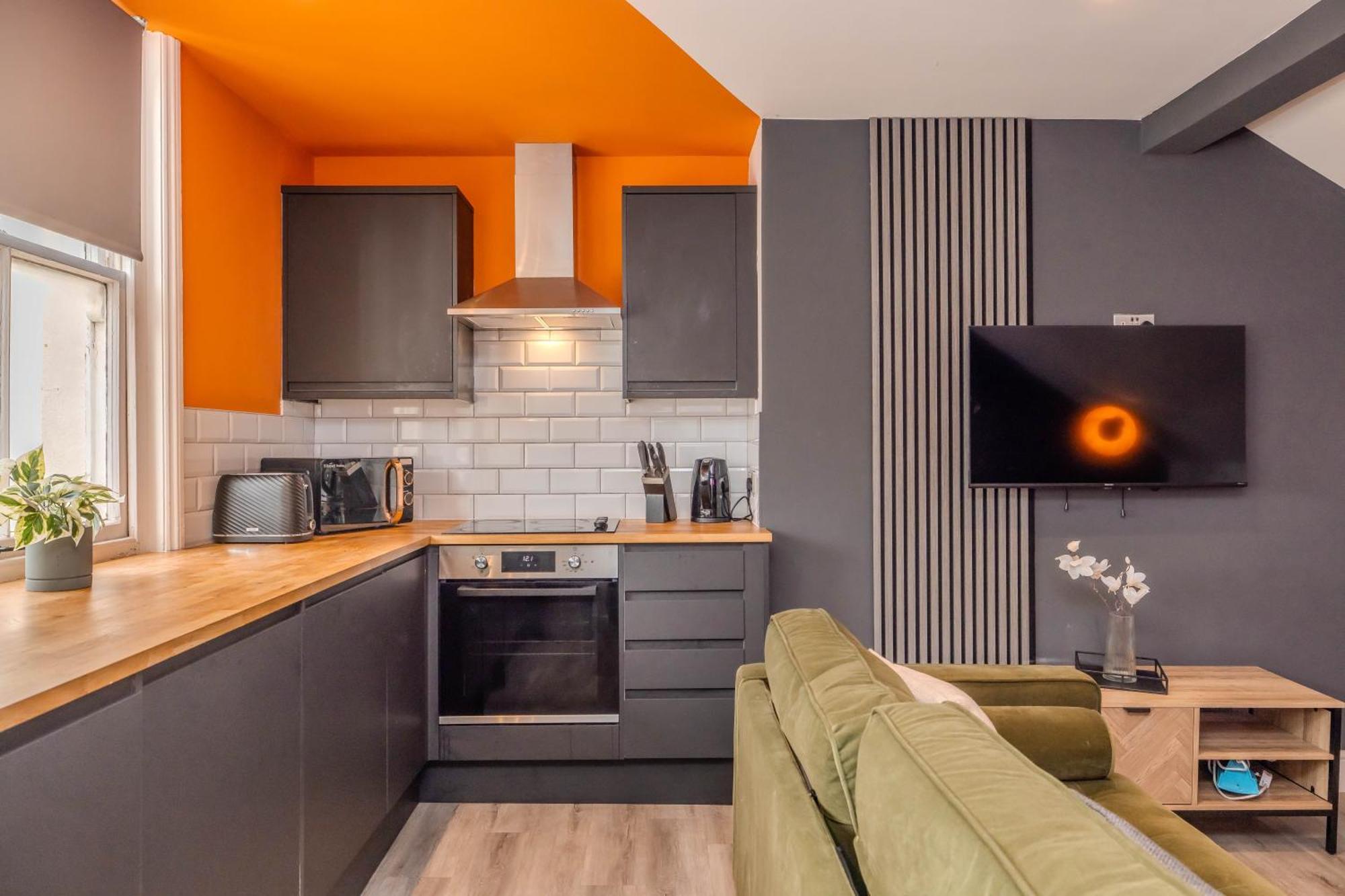 Luxe City Living L 2-Bedroom Flat With Free Parking Brighton Exterior foto